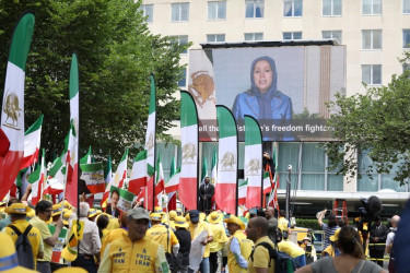 2- Iran Solidarity March 2019 - President Elect. Maryam Rajavi Speaking in Solidarity with Iranian People - June 21, 2019 - Washington DC across
